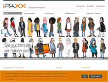 Tablet Screenshot of ipaxx.com